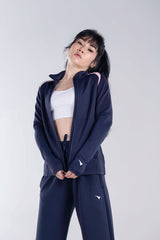 Glammora Navy Track Jacket Womens