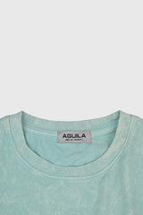 Aguila Unisex Oversized T Shirt Sea Green