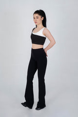 AGUILA Asymmetric Sports Bra Black