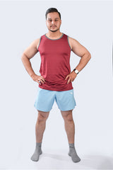 Rep Pro Burgundy Gym Singlet