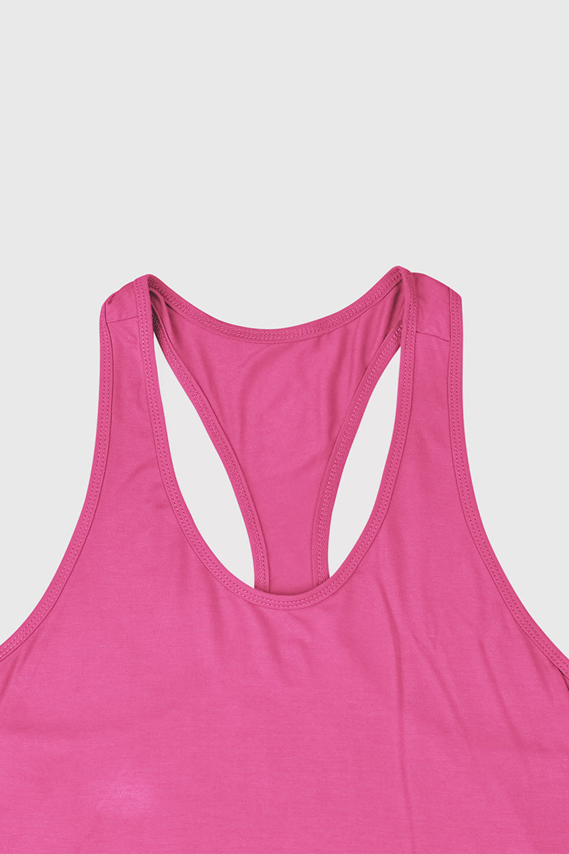 Women Tank Top Pink
