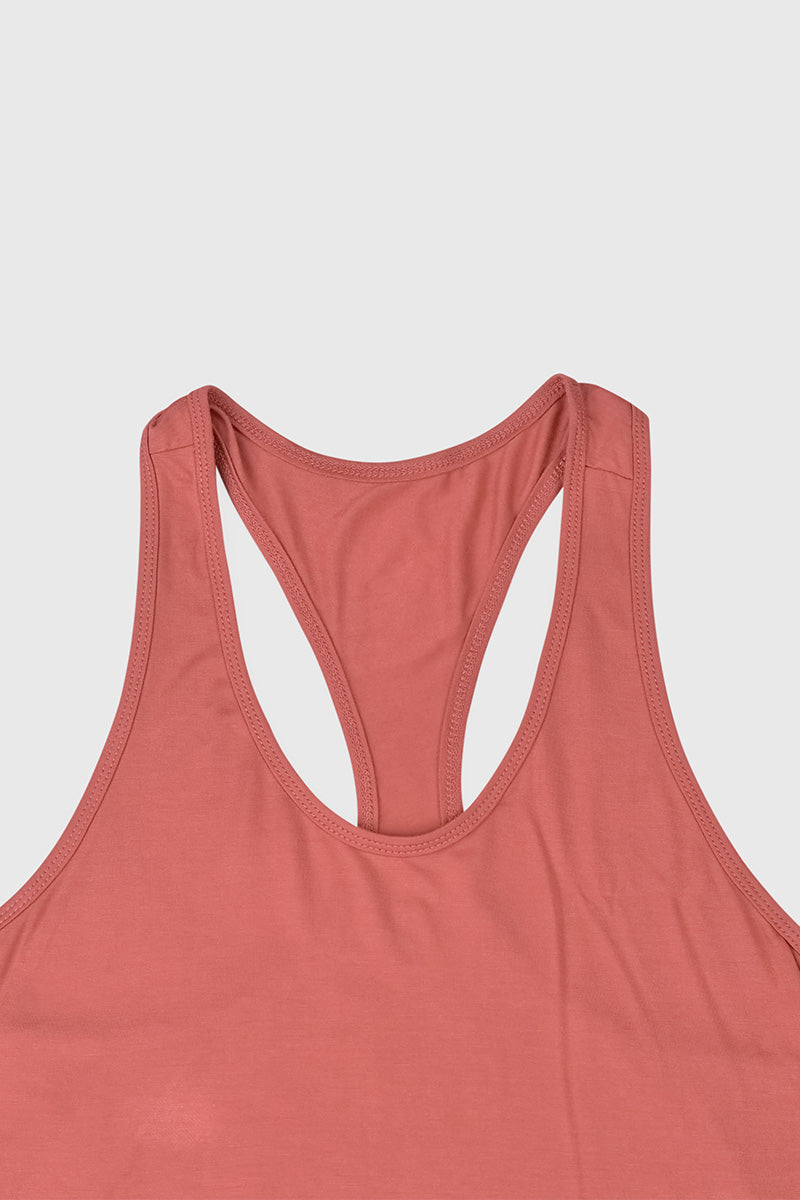 Women Tank Top Burgundy