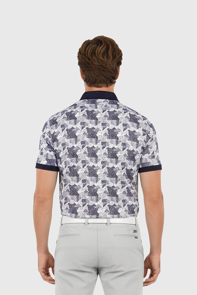 Prestige camo golf polo