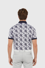 Prestige camo golf polo