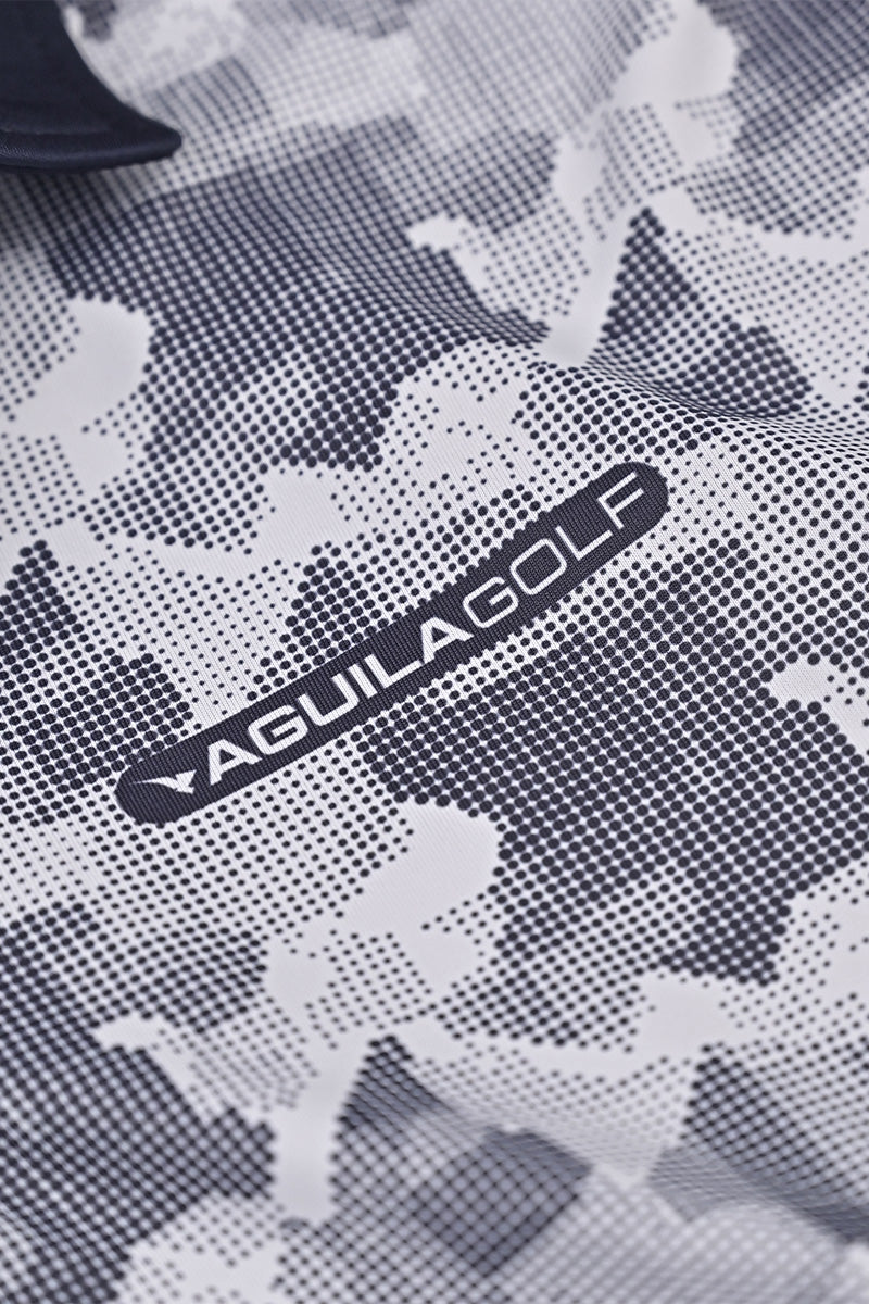 Prestige camo golf polo