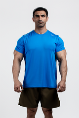 Iron Lift T Shirt AD Aqua