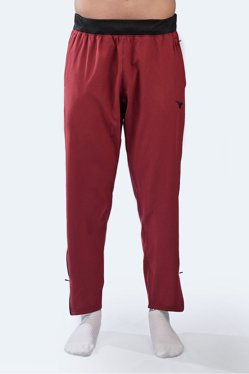 CASUAL TROUSER BURGUNDY