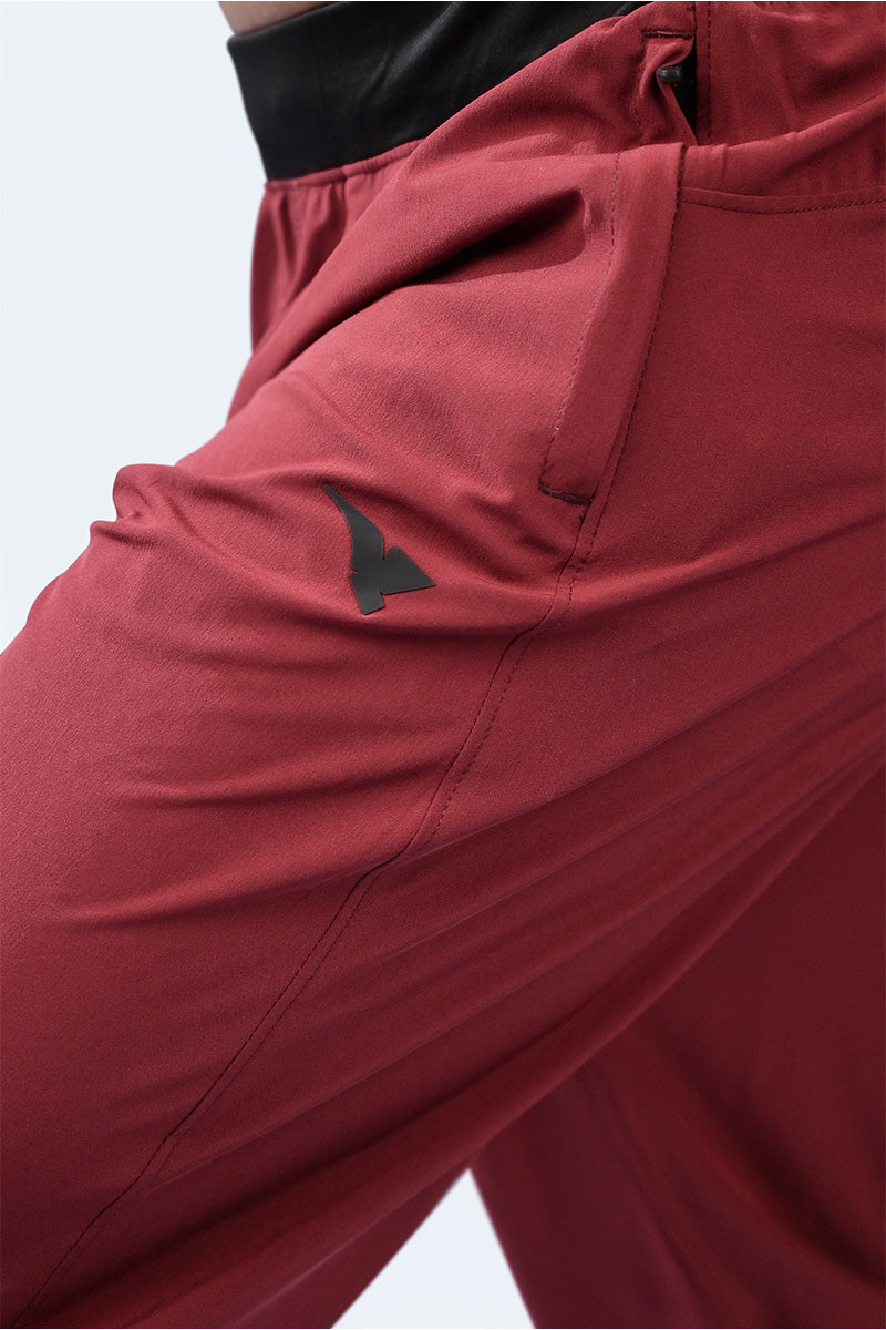 CASUAL TROUSER BURGUNDY