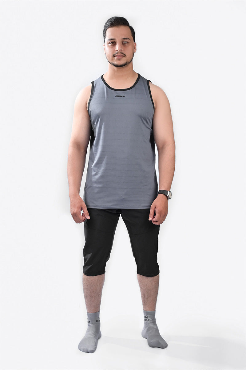 Rep Pro Archer Grey Gym Singlet