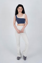 AGUILA Asymmetric Sports Bra Navy