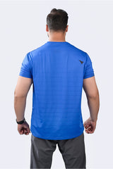 Iron Lift T Shirt Cobalt