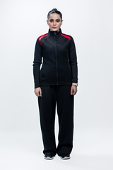 Celestique Black Track Jacket Womens