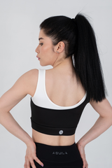 AGUILA ASYMMETRIC SPORTS BRA BLACK