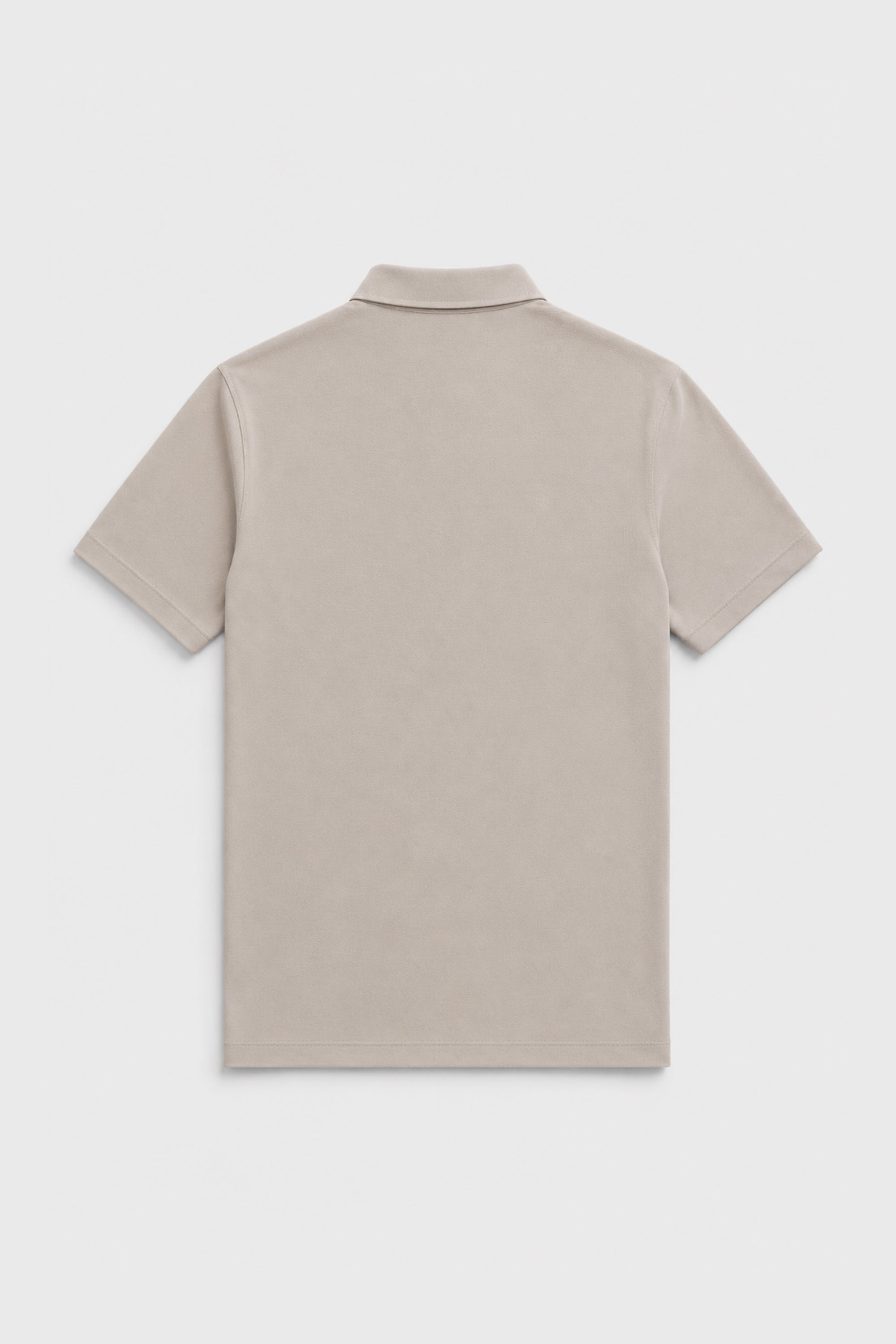 BARI MEN GOLF POLO WARM GREY