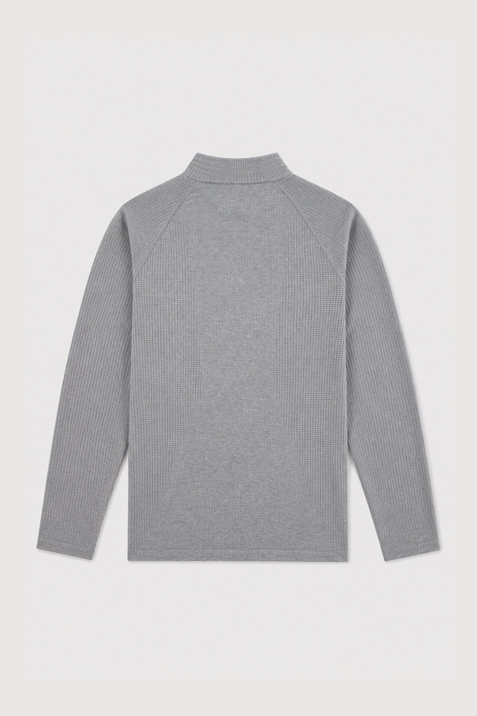 Stride Tech Performance Quarter-Zip Midlayer Grey