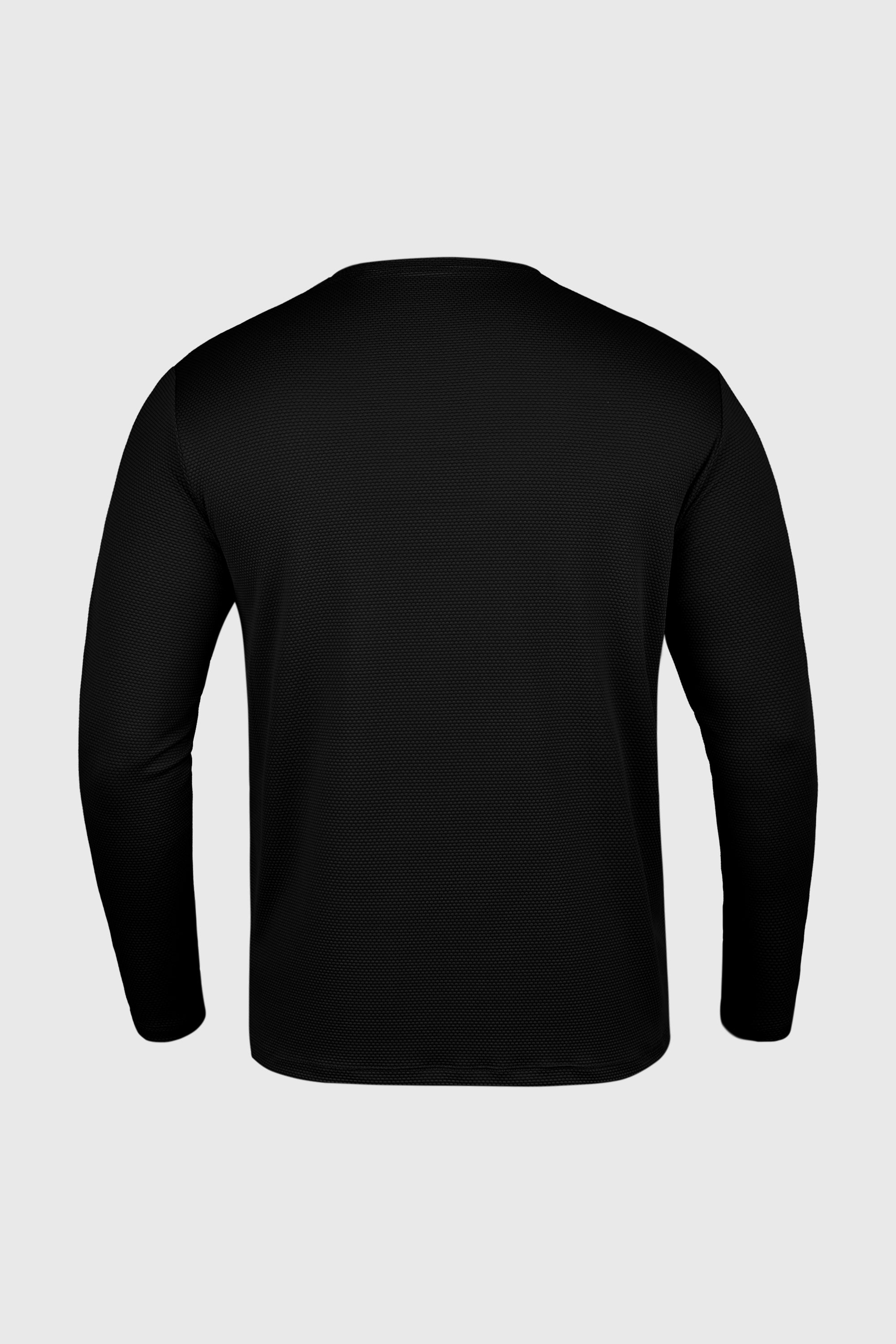 MEN'S LONG SLEEVE T-SHIRT BLACK