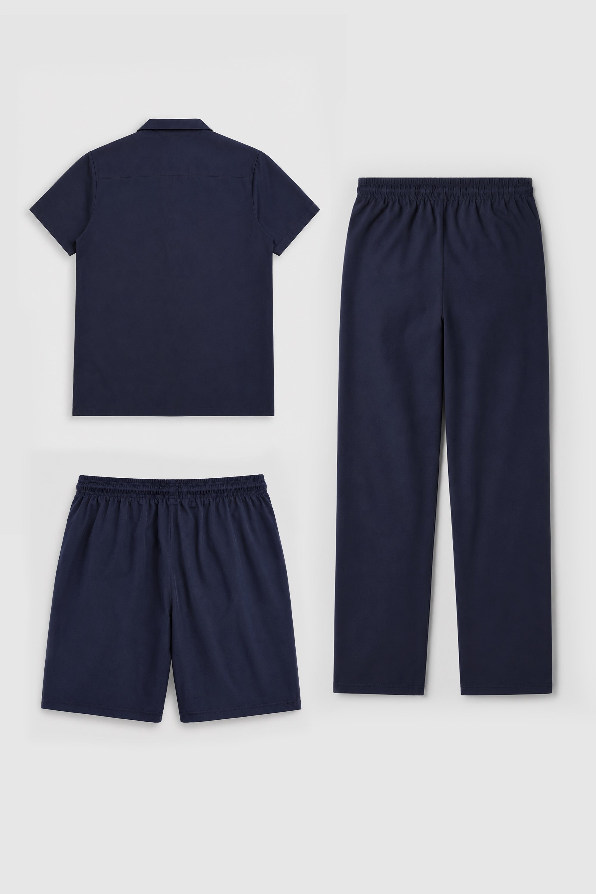 MEN CO-ORD SET PACK OF 3 - NAVY