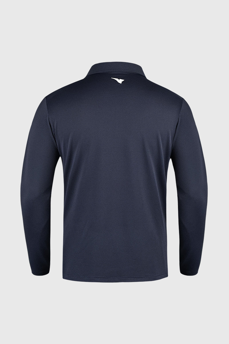 Midnight Men LS Golf Polo