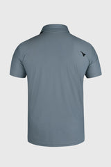 BARI MEN GOLF POLO SLATE GREY
