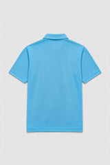 SWIFT MEN GOLF POLO CYAN