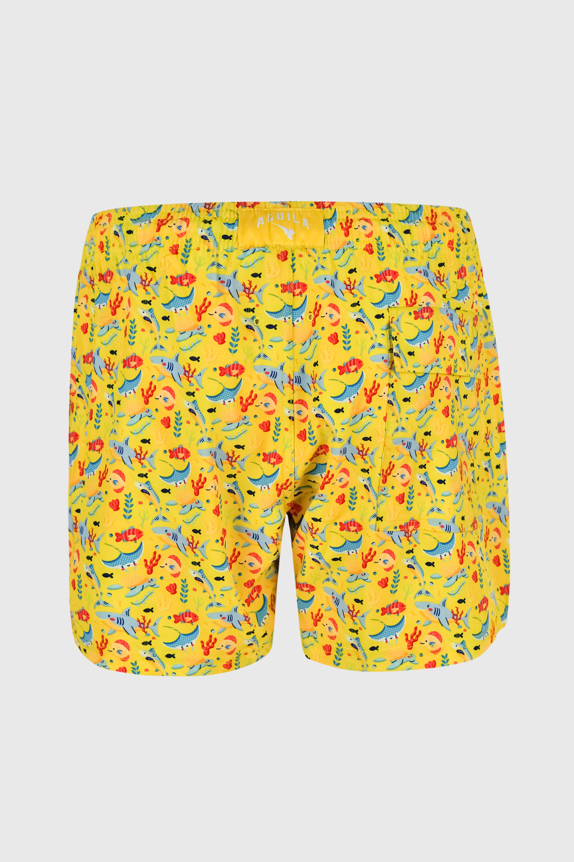 KIDS WAVE RIDE SHORT YELLOW