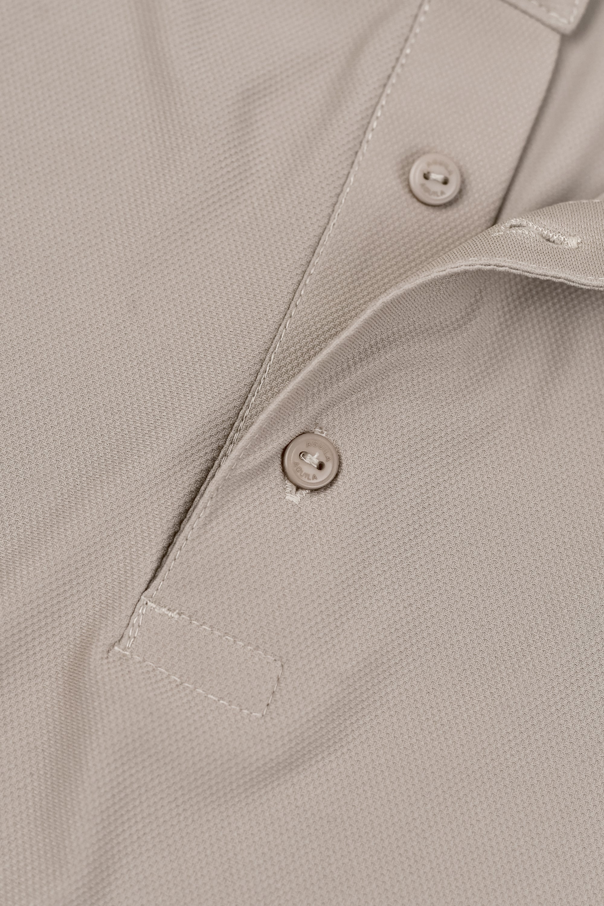 BARI MEN GOLF POLO WARM GREY