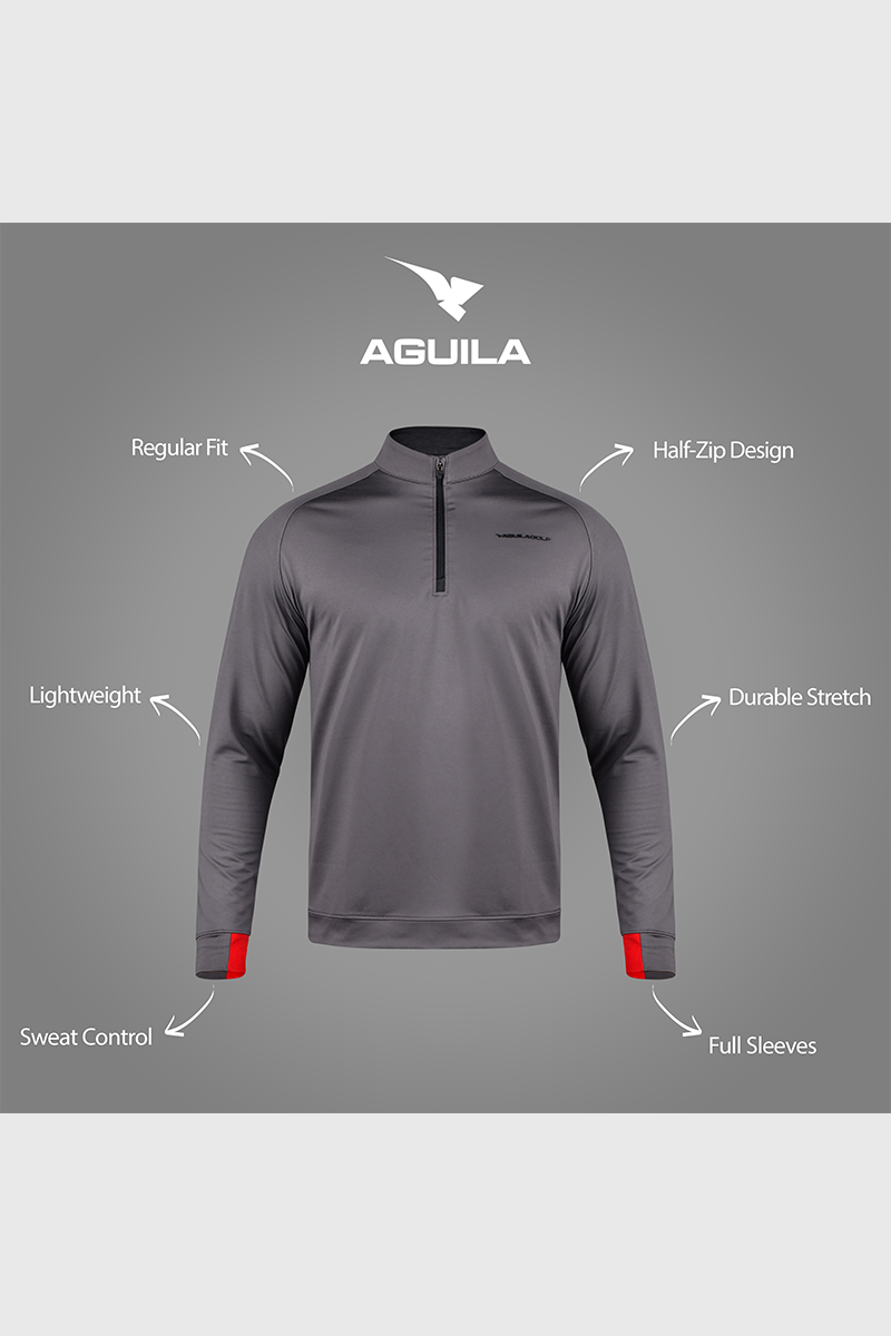 Calido Melange Dark Grey Midlayer