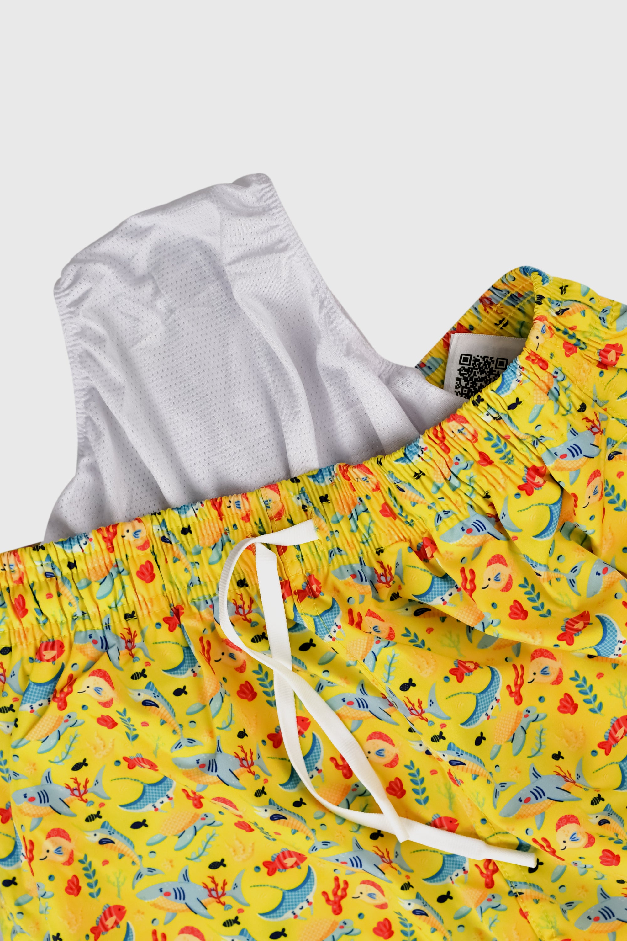 KIDS WAVE RIDE SHORT YELLOW