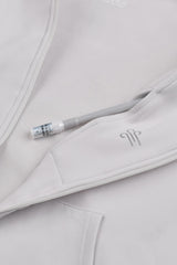 AGUILA TRAVEL AIR BAG HOODIE LIGHT GREY