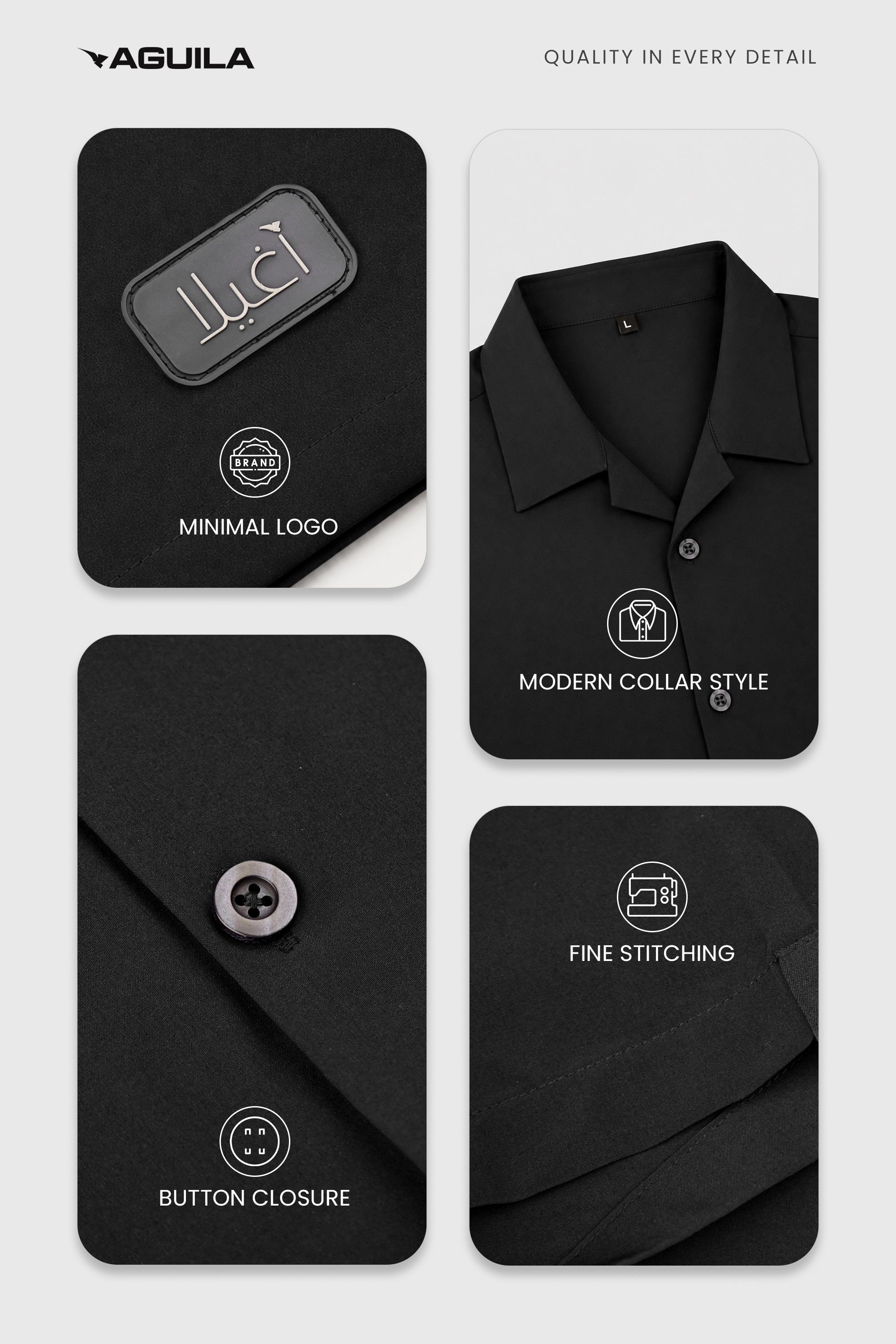 MEN CO-ORD SET PACK OF 3 - BLACK