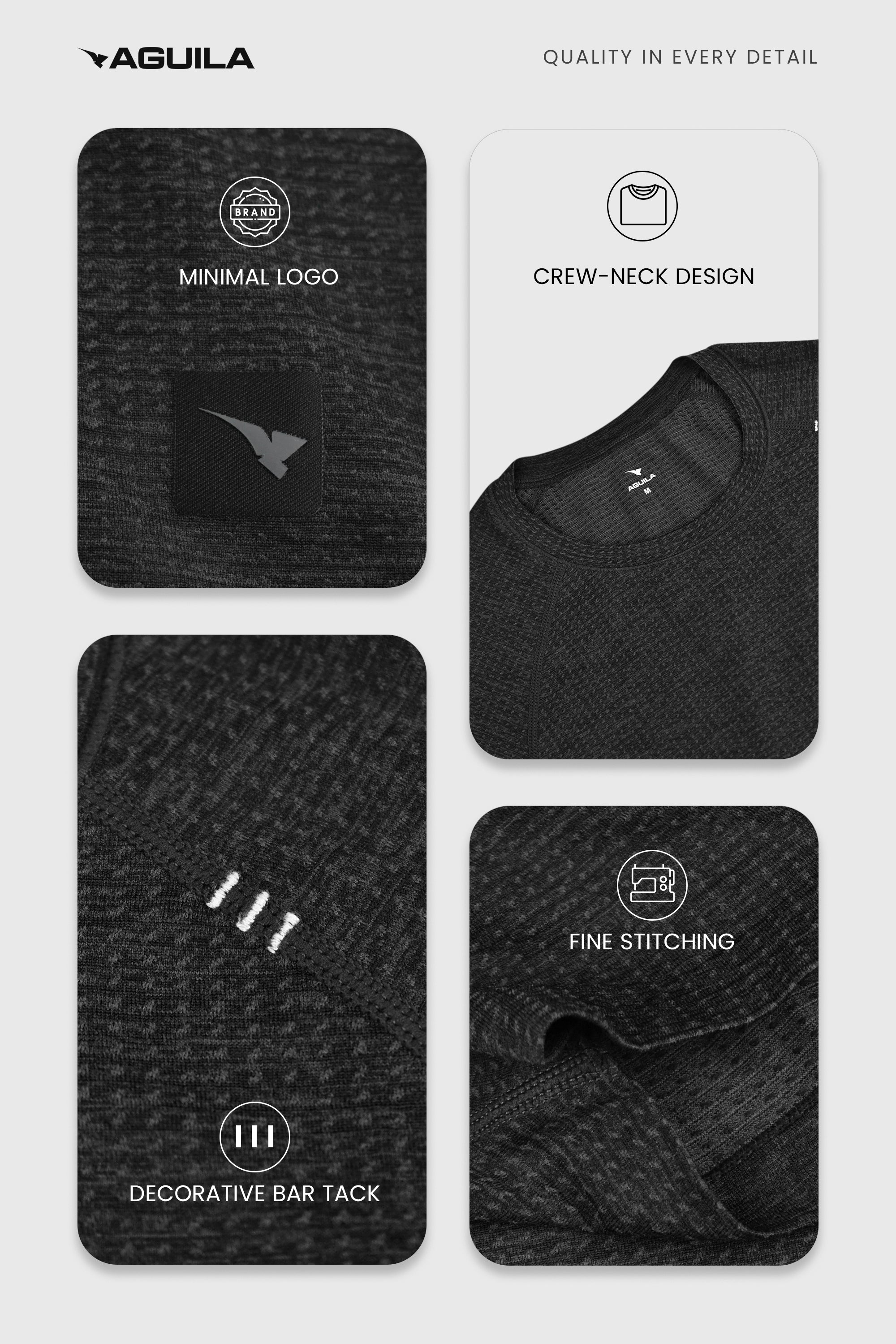 Hyper-Breathable Performance Long Sleeve Shirt Black