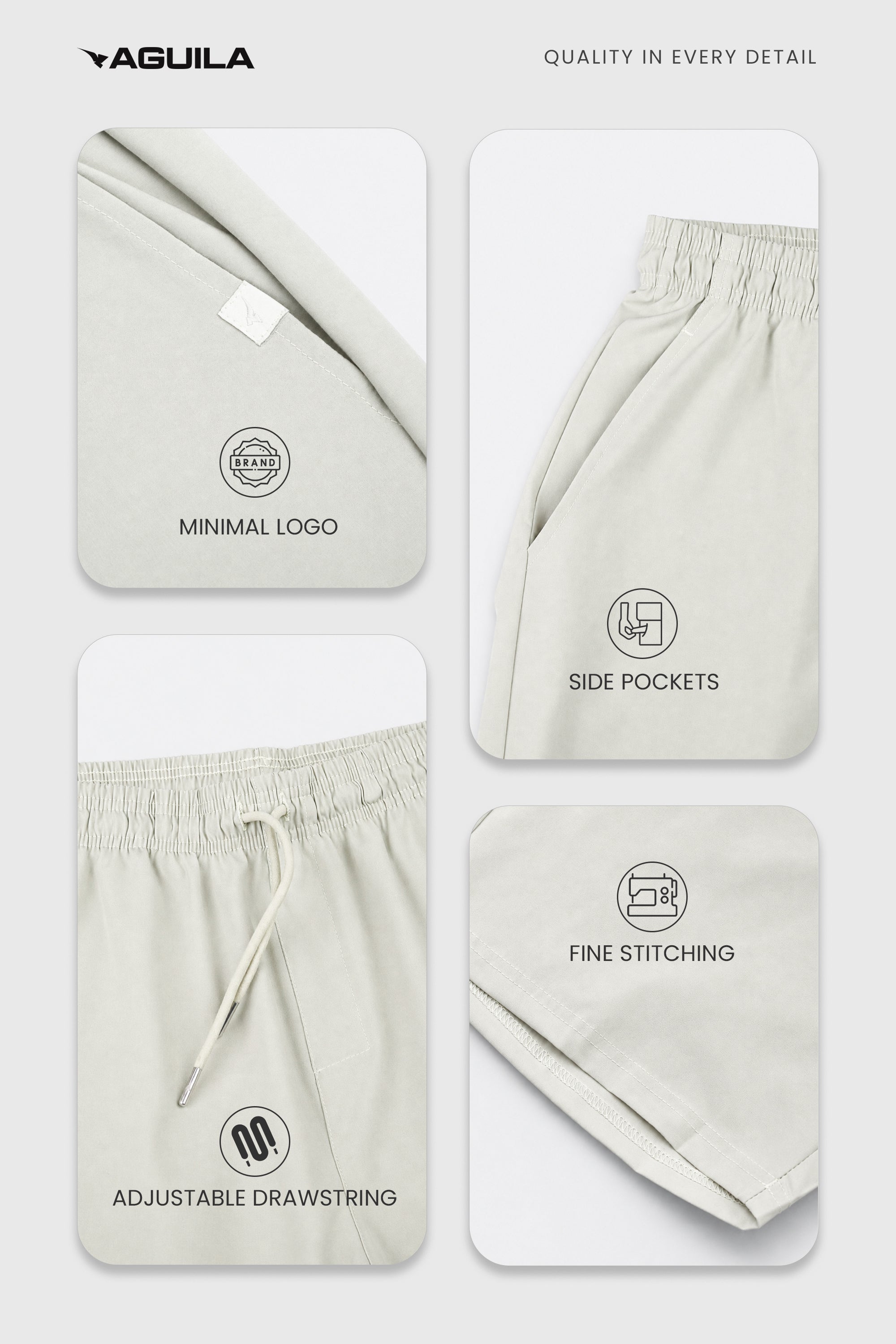 MEN CO-ORD SET PACK OF 3 - BEIGE