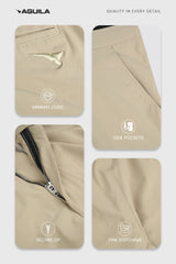 GOLF PANT ALMOND BEIGE-AD