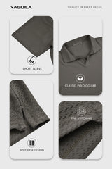 CLASSIC V GOLF POLO GREY