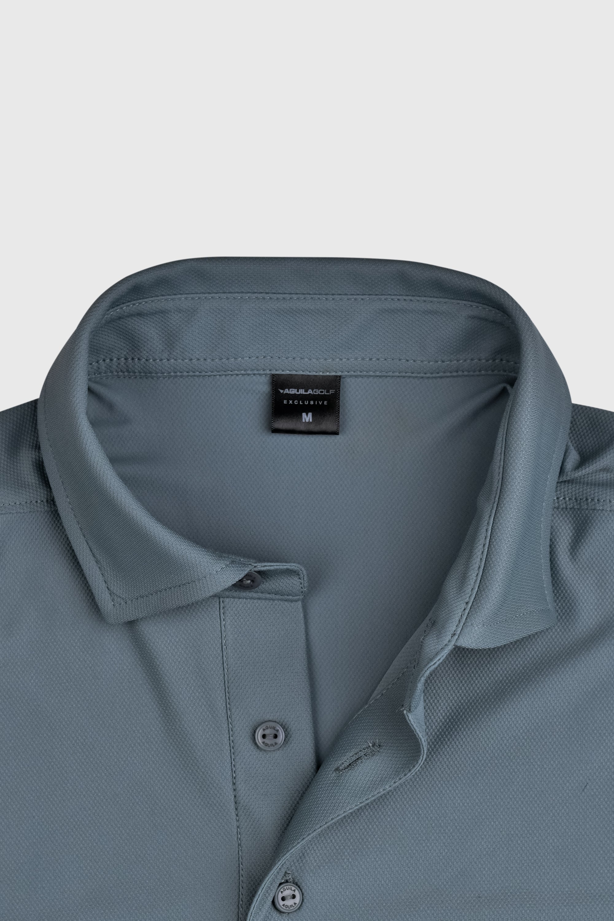 BARI MEN GOLF POLO SLATE GREY