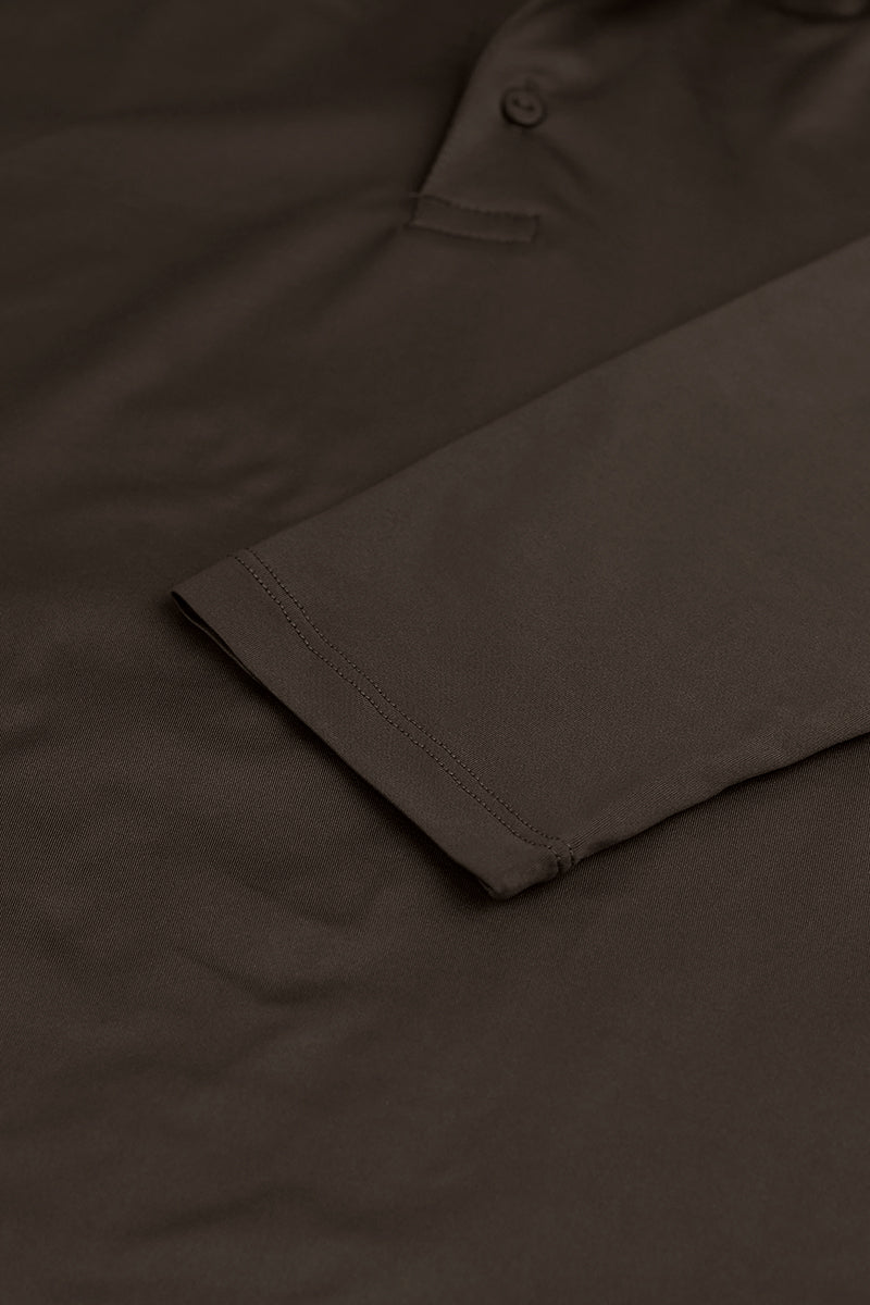 Midnight Men LS Golf Polo