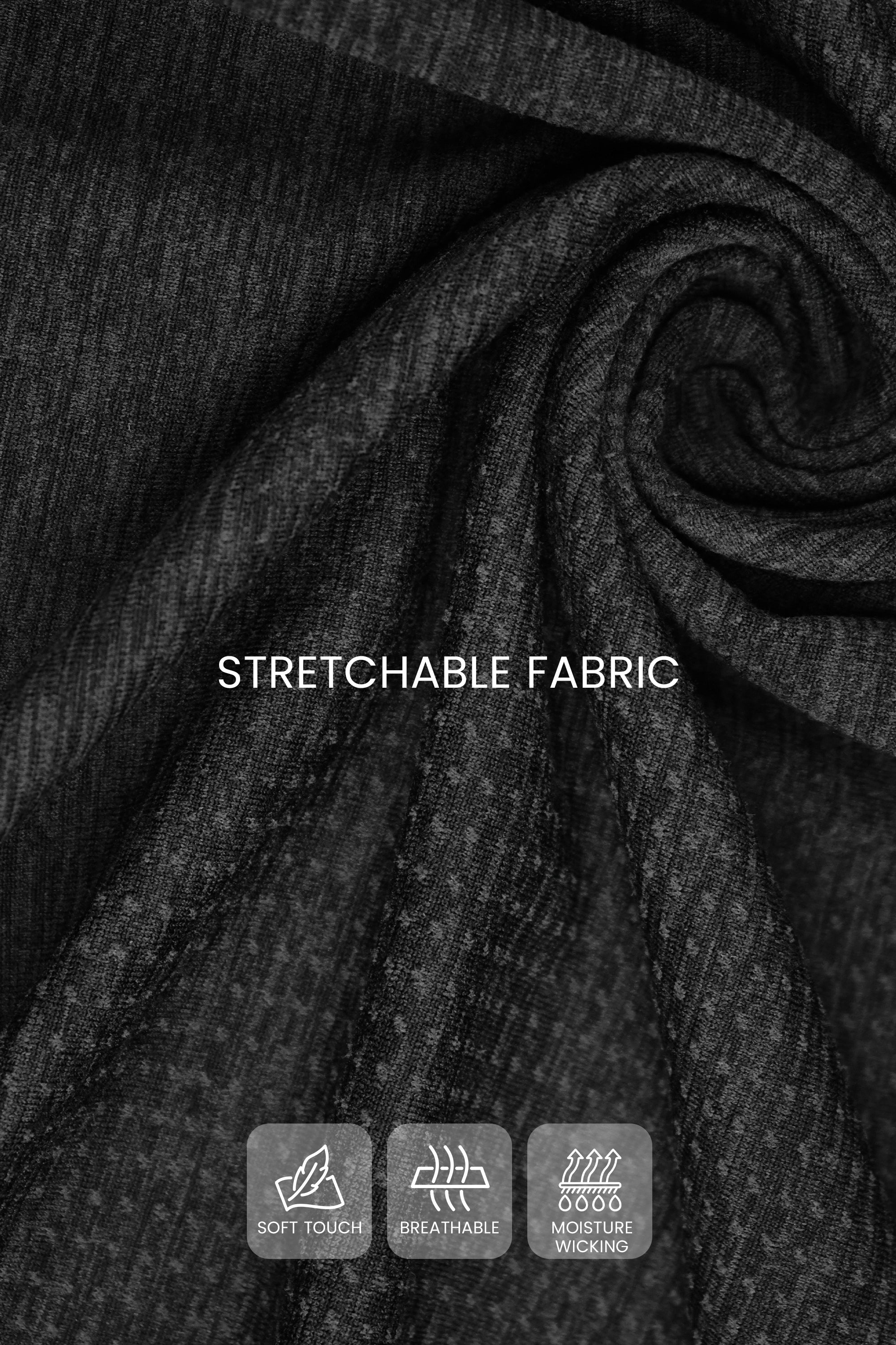Hyper-Breathable Performance Long Sleeve Shirt Black