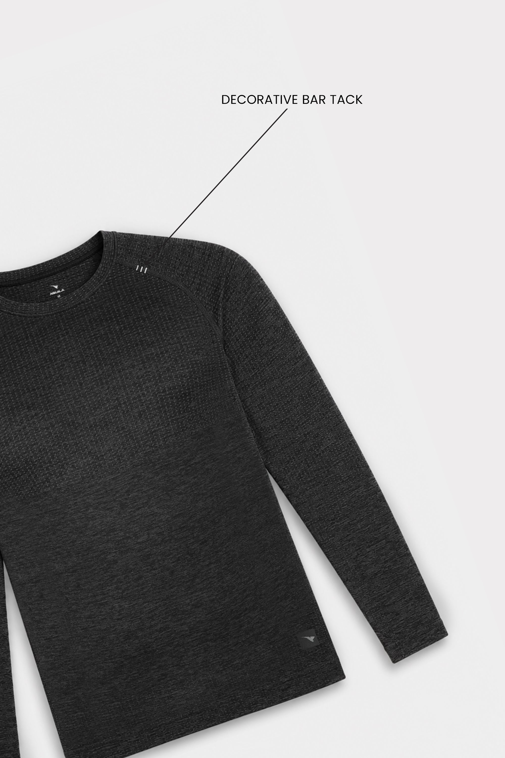 Hyper-Breathable Performance Long Sleeve Shirt Black