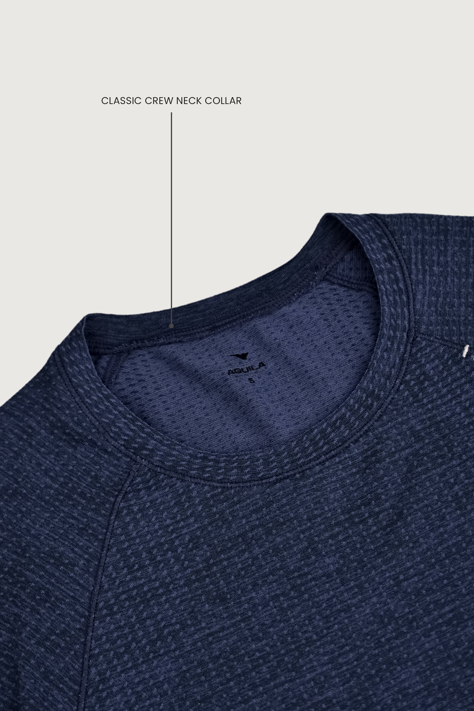 Aguila Tech Athletic Shirt Navy