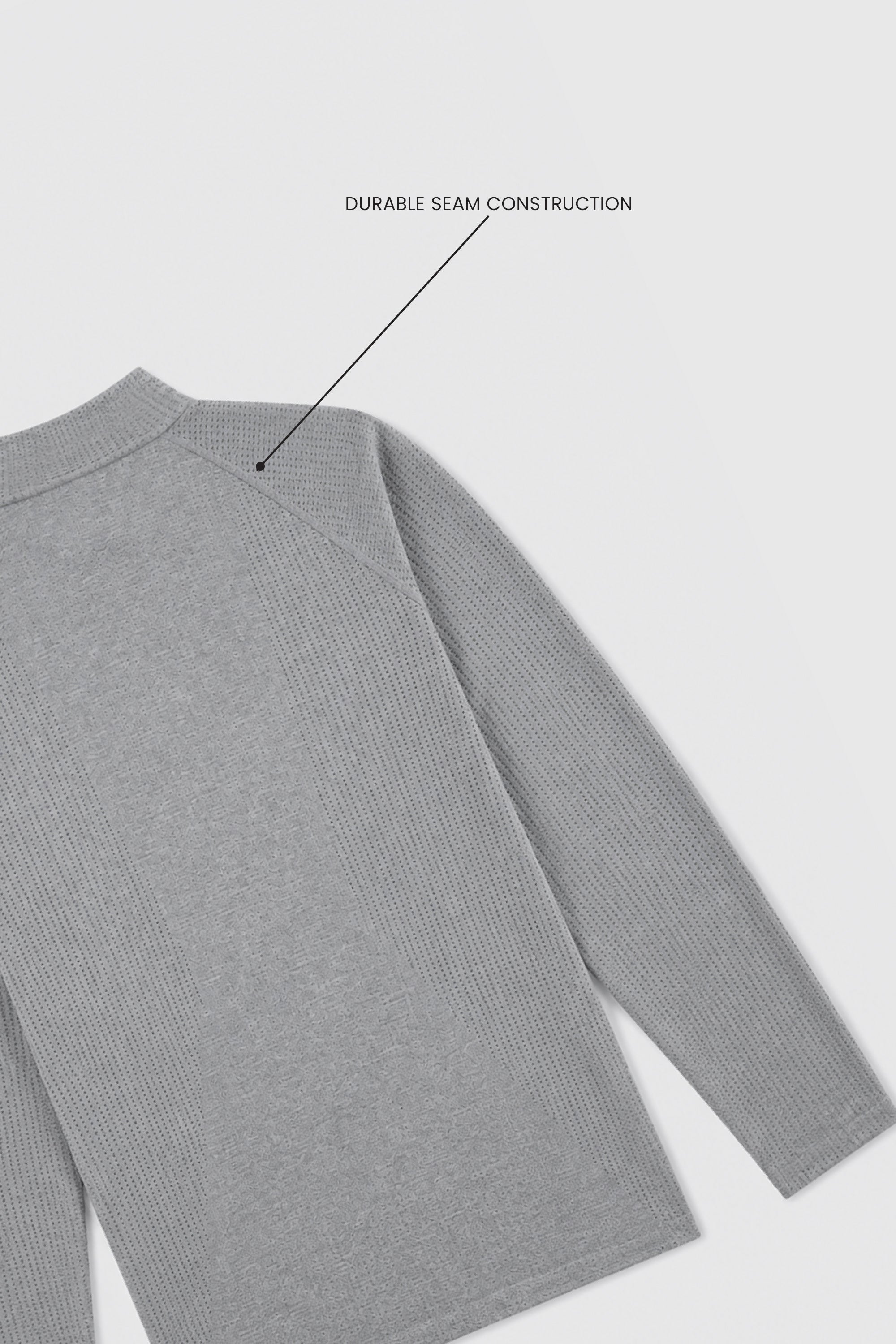 Stride Tech Performance Quarter-Zip Midlayer Grey