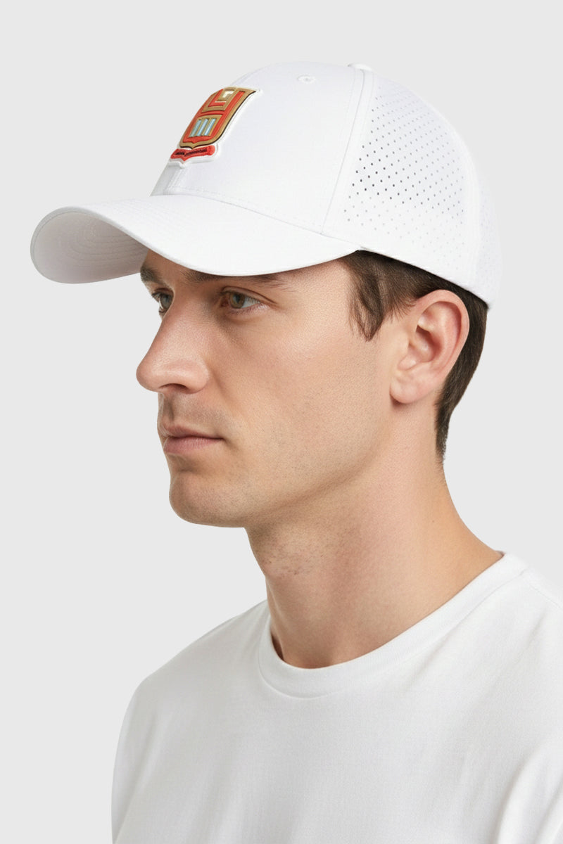 GOLF CAP GYM KHANA WHITE
