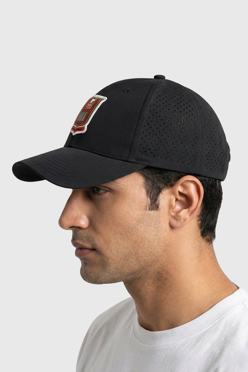 GOLF CAP GYM KHANA BLACK