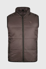 Classic Padded Vest Brown