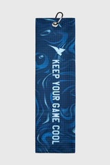 GOLF TOWEL OCEAN BLUE