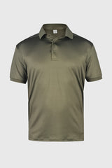 Moderno Knit oilive green Golf Polo