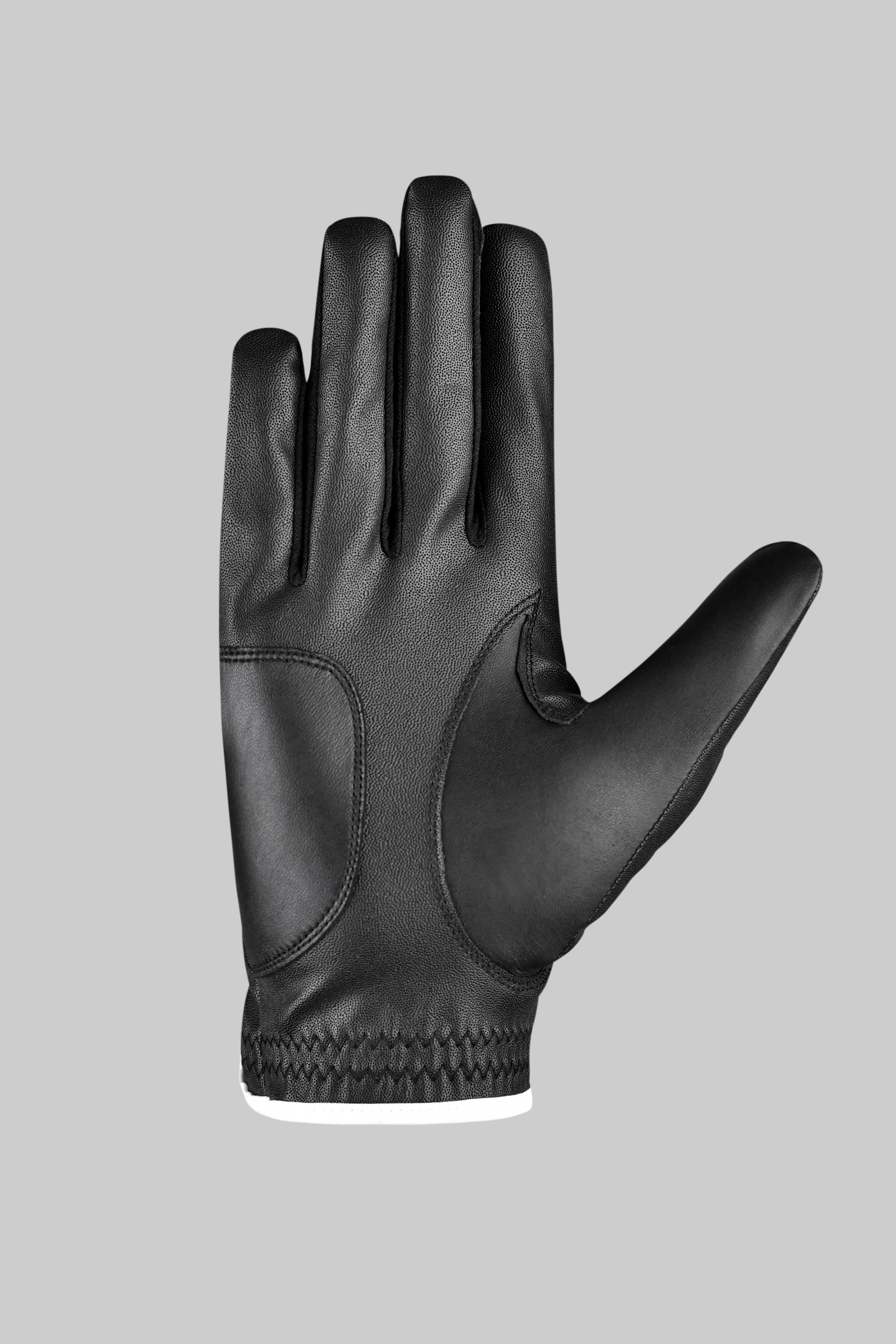 POWER GRIP GOLF GLOVES BLACK RIGHT
