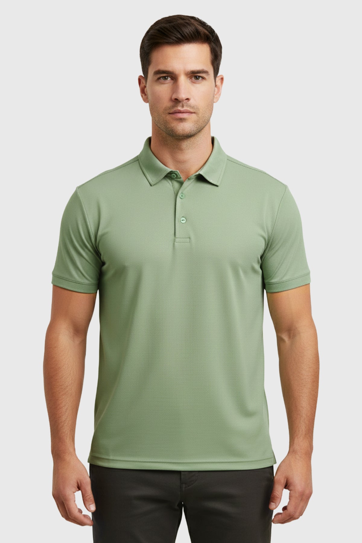 BARI MEN GOLF POLO PISTACHO GREEN