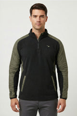 SCOUT MIDLAYER BLACK / ARMY GREEN