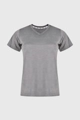 POWER FEMME T-SHIRT LIGHT GREY