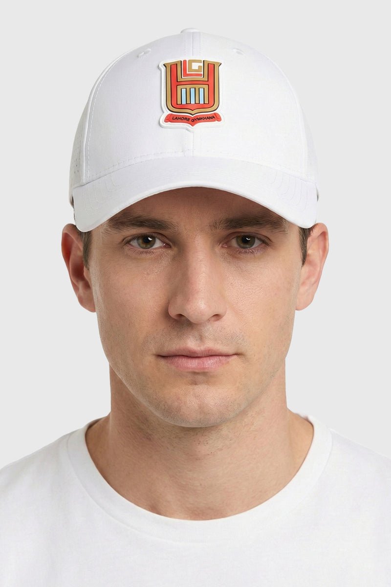 GOLF CAP GYM KHANA WHITE